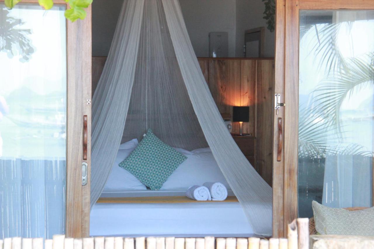 Maligaya Beach Bungalows El Nido Bagian luar foto